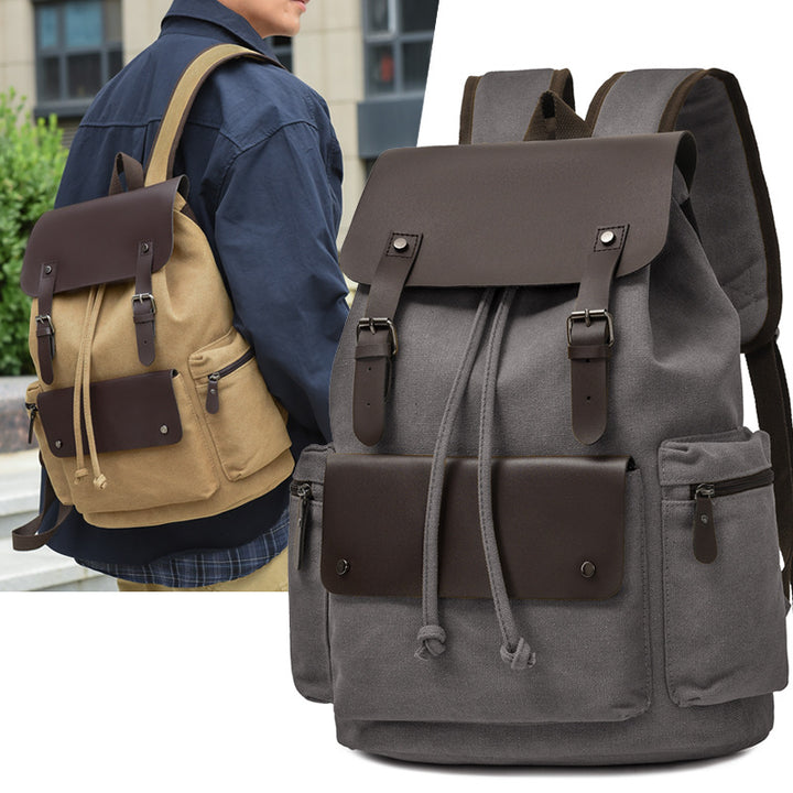 Vintage Canvas Rucksack