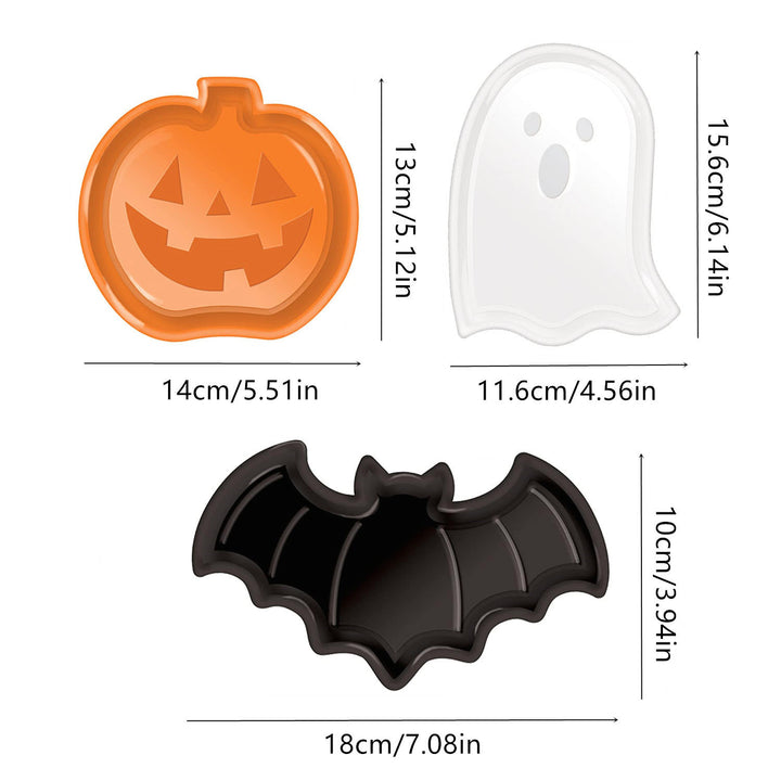Silicone mold for ghost coasters and resin decoration