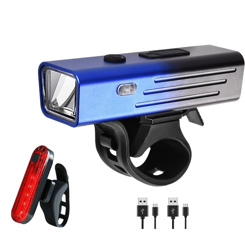 Rechargeable Bicycle Headlight and Safety Taillight Set Kalsten