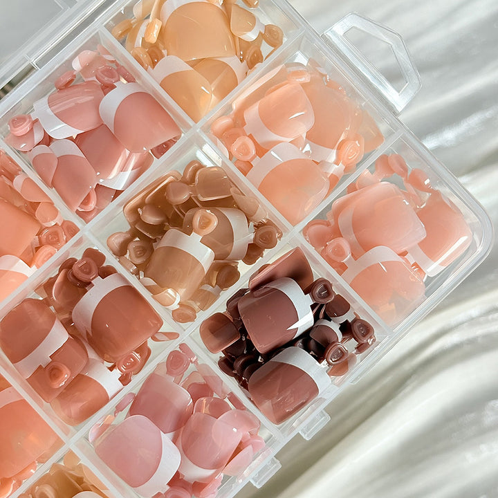 Assorted Soft Gel Nail Tips Collection Kalsten