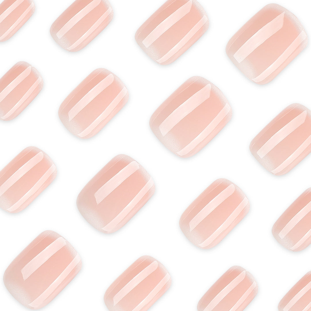 Premium Nail Art in Elegant French-Tip Design Kalsten
