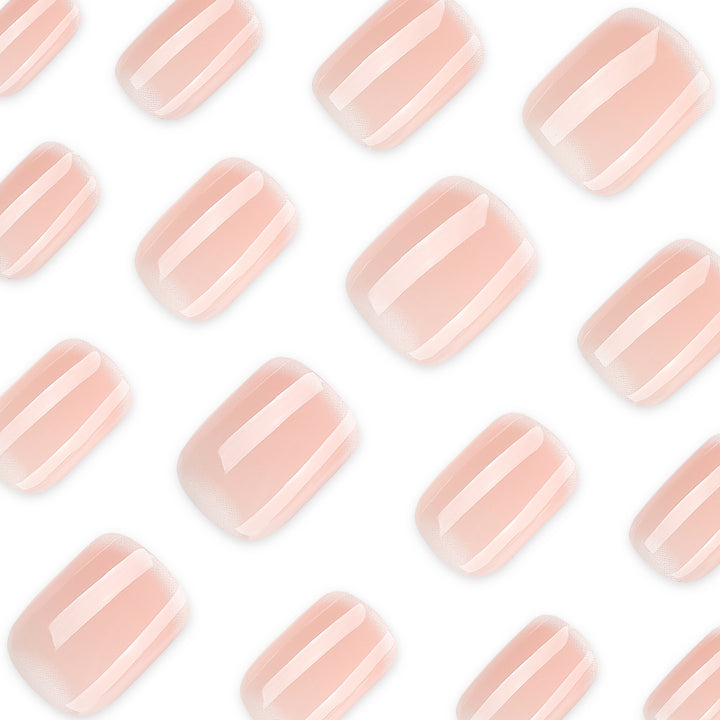 Premium Nail Art in Elegant French-Tip Design Kalsten