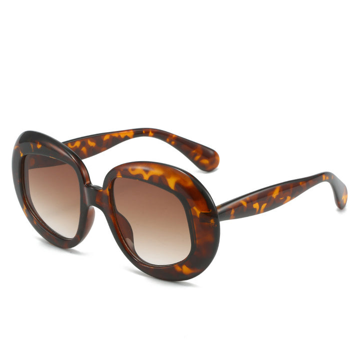 Vintage-Inspired Geometric Frame Sunglasses Kalsten