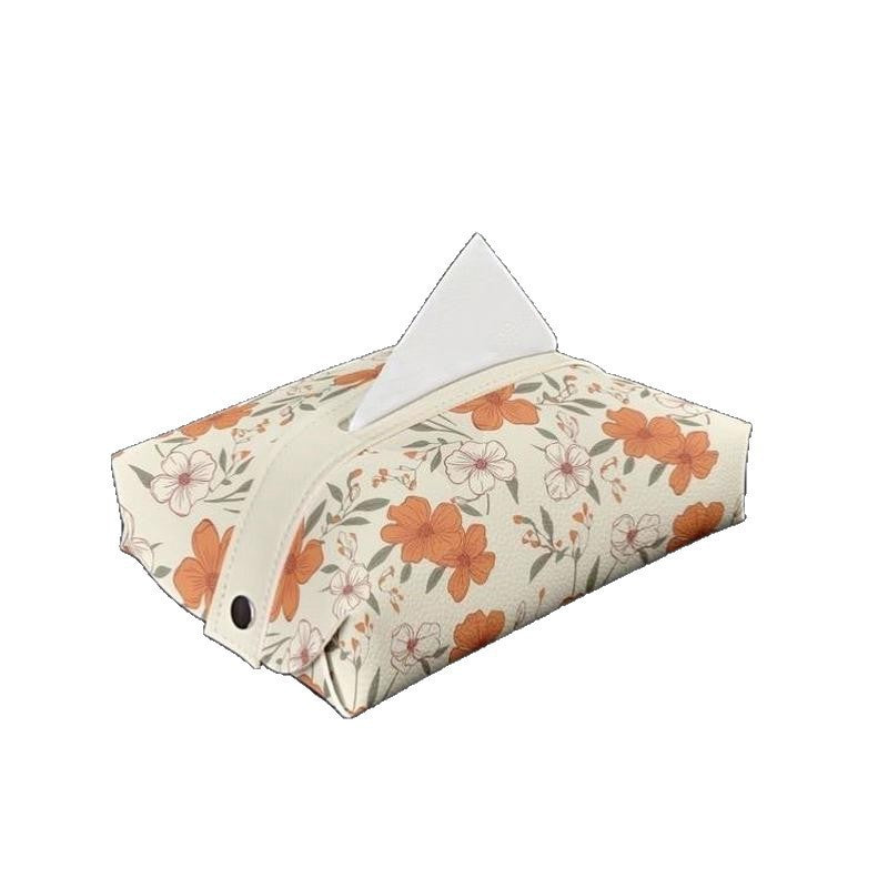 Floral Patterned Tissue Box Cover Kalsten