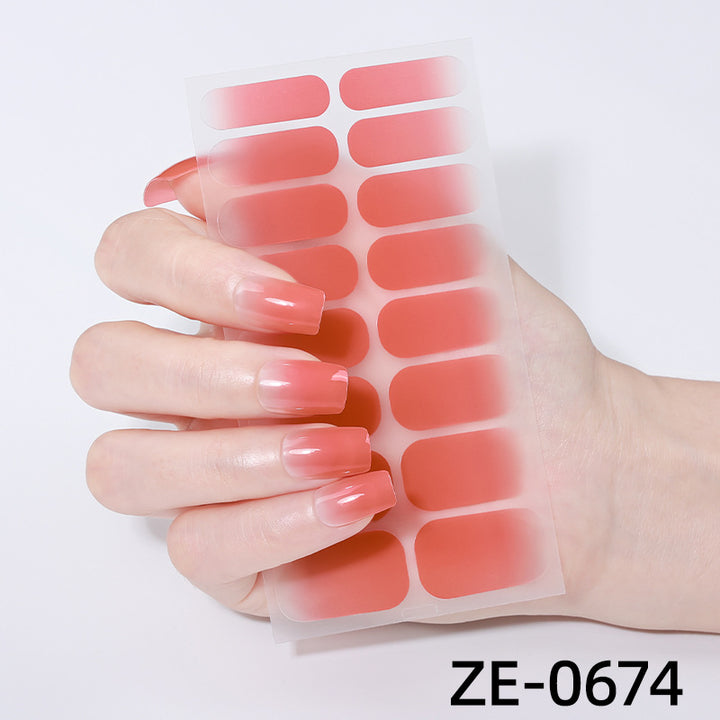 Gradient Gel Nail Wraps