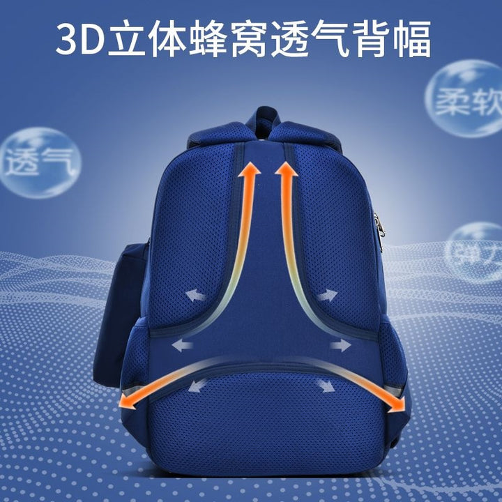 School backpack with ergonomic design and multiple compartments Kalsten