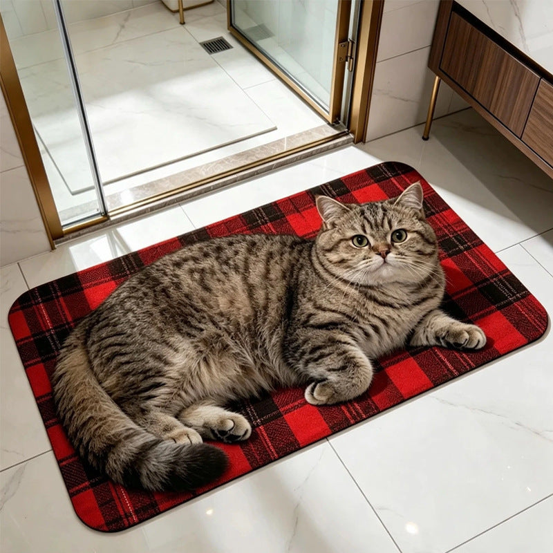 Decorative Pet Mat for Home Interior Spaces