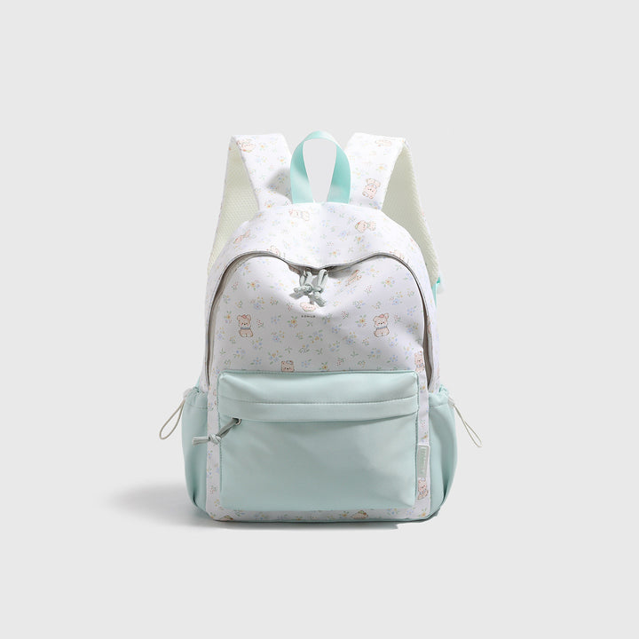Playful Character Print Backpack Kalsten