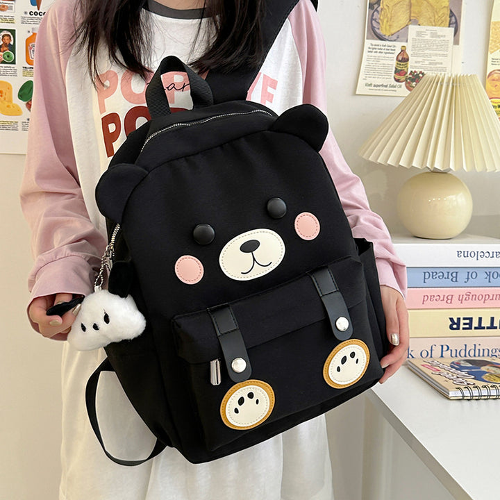 Plush backpack with bear design Kalsten