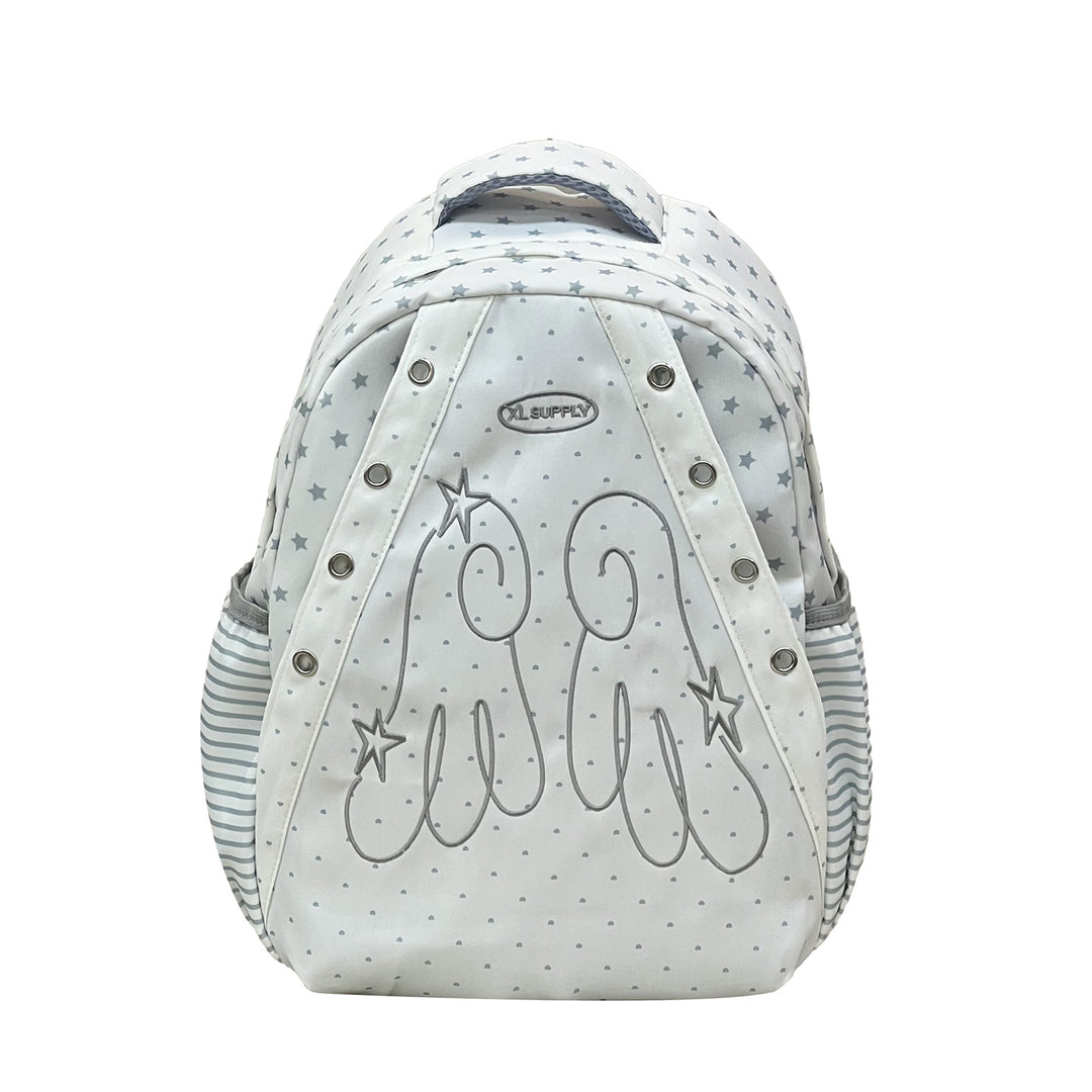 Playful Graphic Print Backpack Kalsten