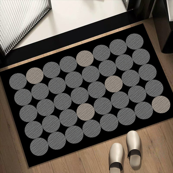 Geometric Patterned Bath Mat