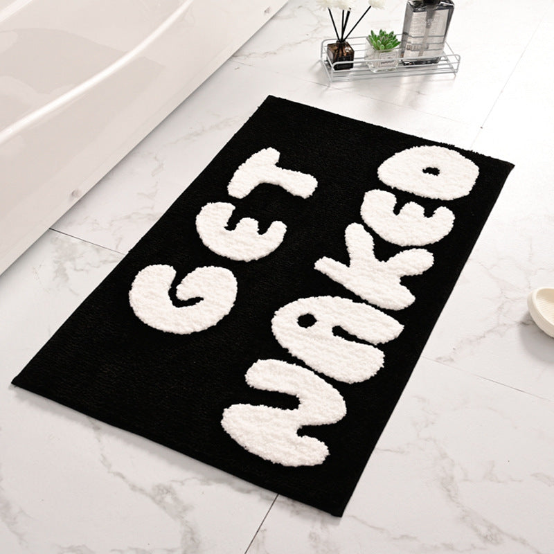 Funny Quote Bath Mat Kalsten