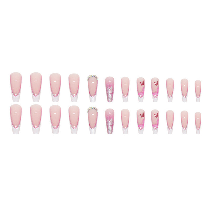 Decorative Butterfly Nail Art Extensions Kalsten