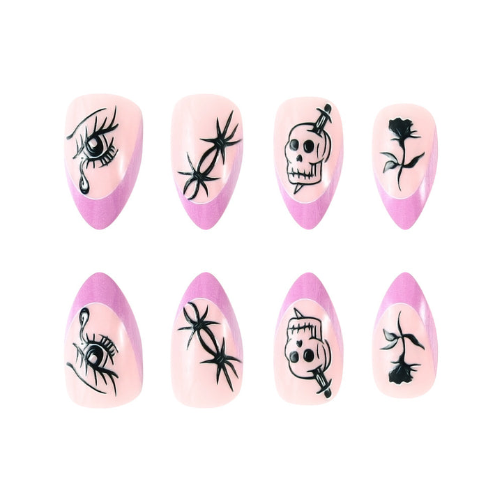 Halloween-Themed Articulated Press-On Nails Kalsten