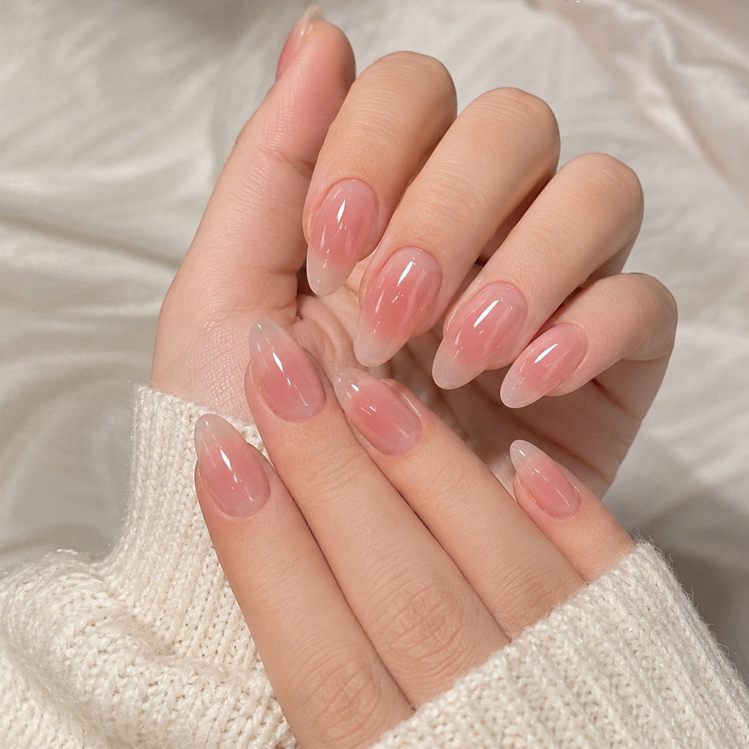 Elegant Floral Bow Press-On Nail Tips Kalsten