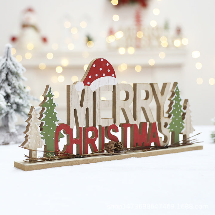 Wooden Christmas Decorative Sign
