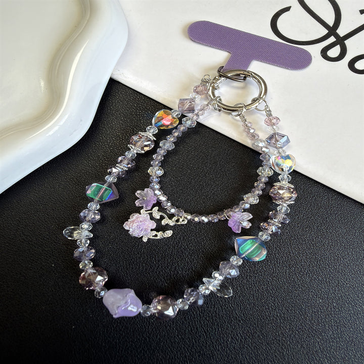 Decorative Crystal Charm Keychain Kalsten