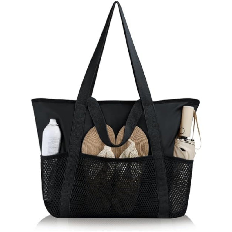 Multifunctional shopping bag with mesh fabric Kalsten