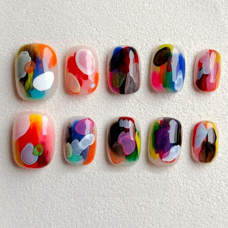 Playful Artistic Nail Art Design Set Kalsten