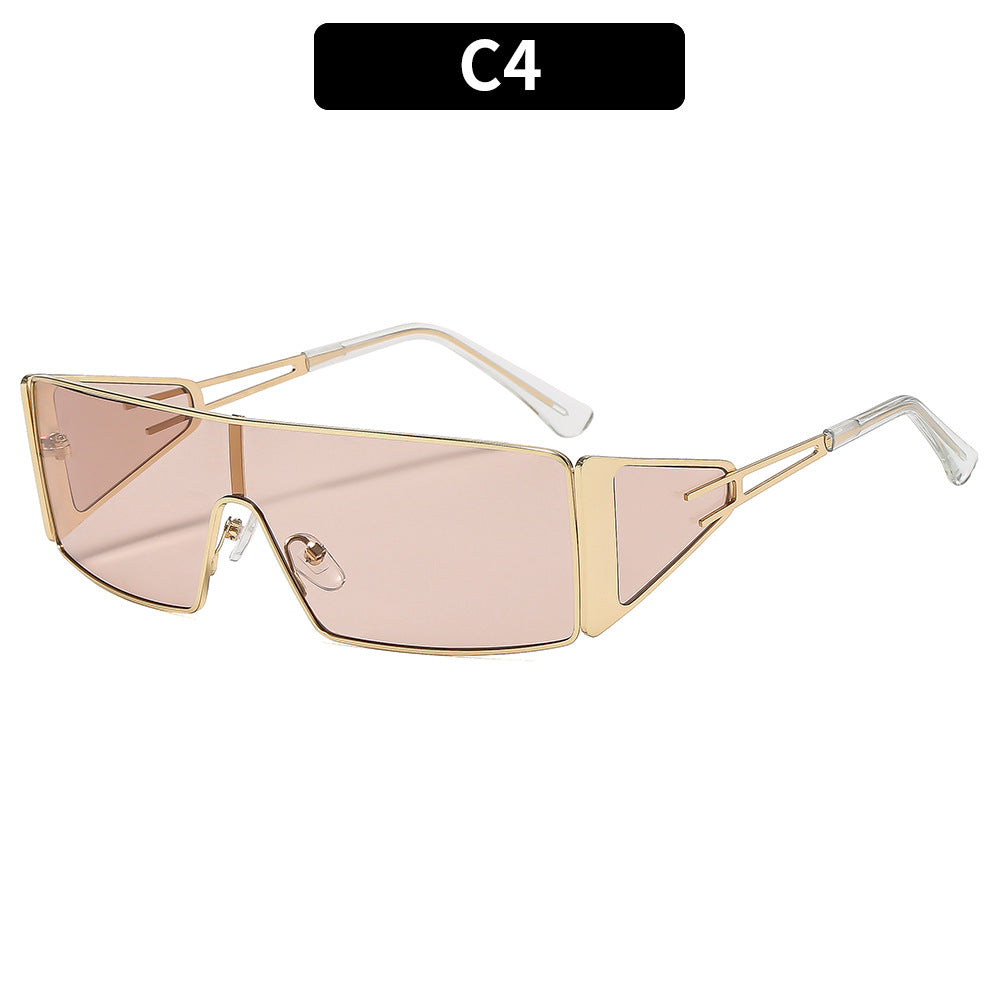 Angular Fashion Shield Sunglasses