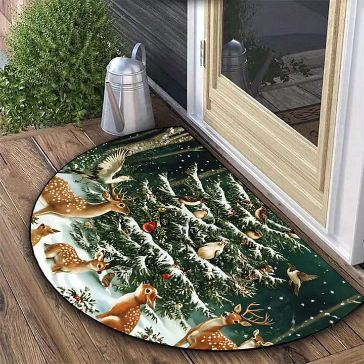Holiday-Themed Decorative Floor Mat Kalsten