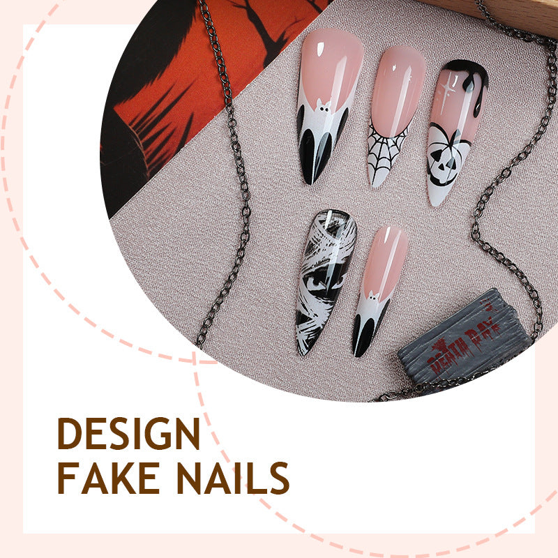 Creative Nail Art Set with Halloween Theme Kalsten