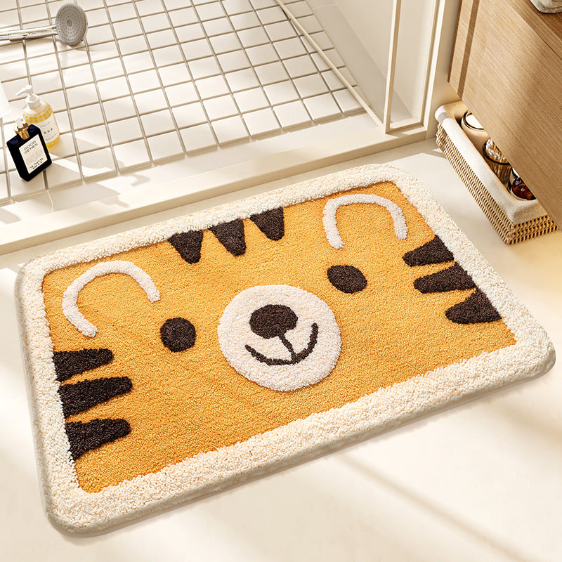 Plush Bunny-Themed Bath Mat Kalsten