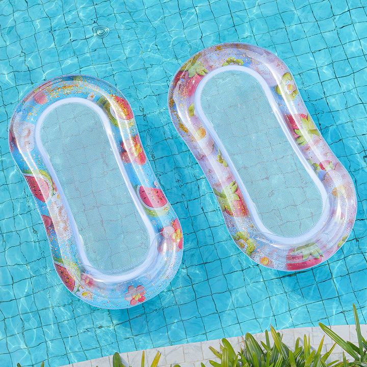 Women Inflatable Summer Lounge with Cup Holders Kalsten