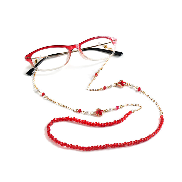 Unique Beaded Eyewear Chain Kalsten