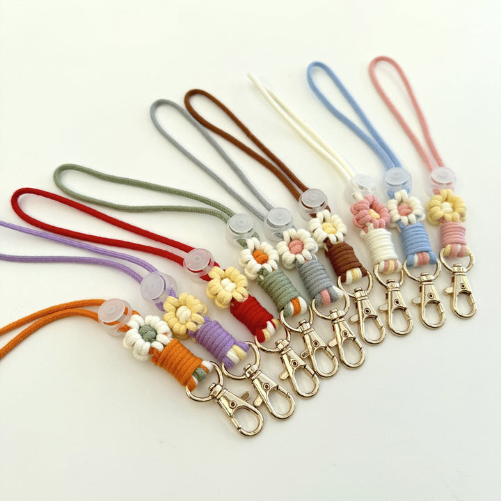 Decorative Flower Keychain Holder Kalsten