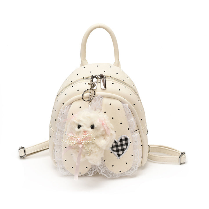Cute backpack with detailed bunny ears applique Kalsten
