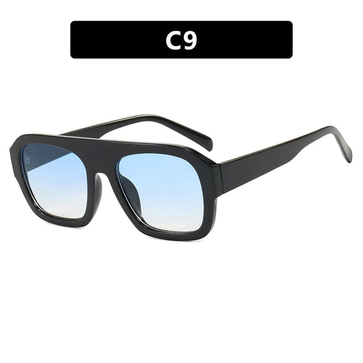 Women's oversized sunglasses with distinctive rectangular frame Kalsten