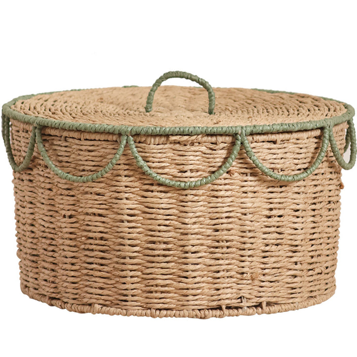 Storage basket with lid and handles Kalsten