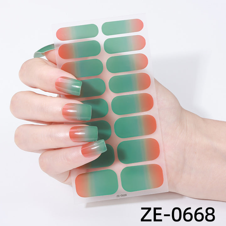 Gradient Ombre Nail Wraps