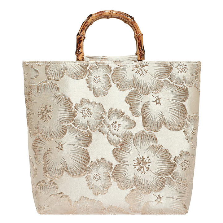 Elegant Floral Tote Bag