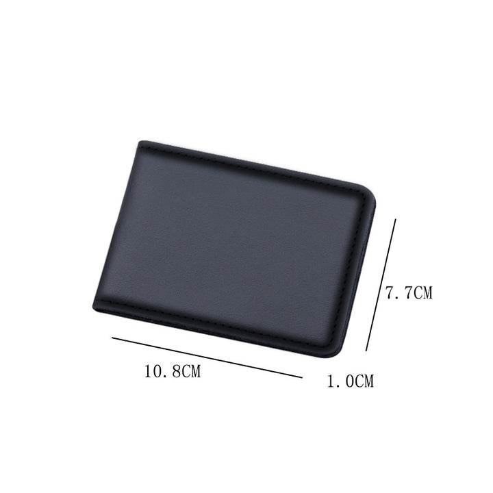 RFID-Blocking Leather Card Holder