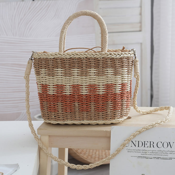 Basket bag with removable inner pocket Kalsten