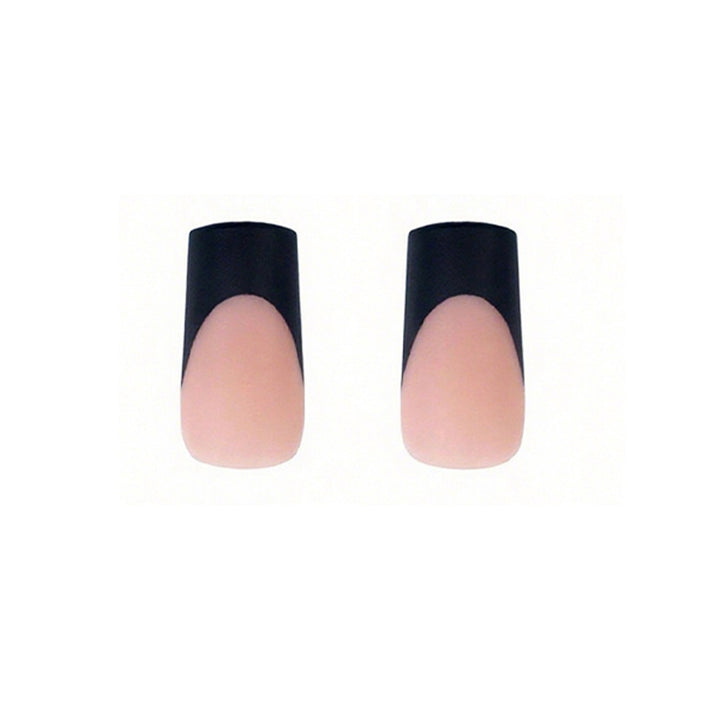 Modern French Tip Press-On Nails Kalsten