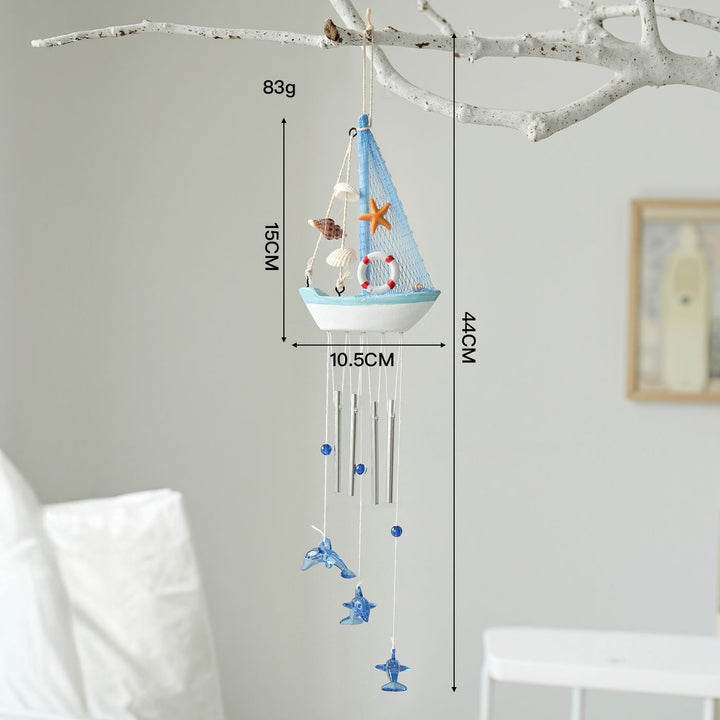 Nautical-Themed Wind Chime Decoration