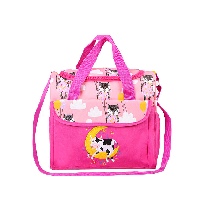 Multifunctional diaper bag with integrated changing mat Kalsten