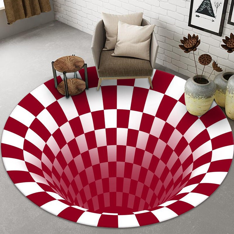 Optical Illusion Area Rug Kalsten