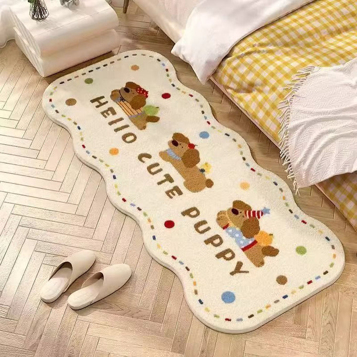 Cartoon-Themed Soft Plush Area Rug