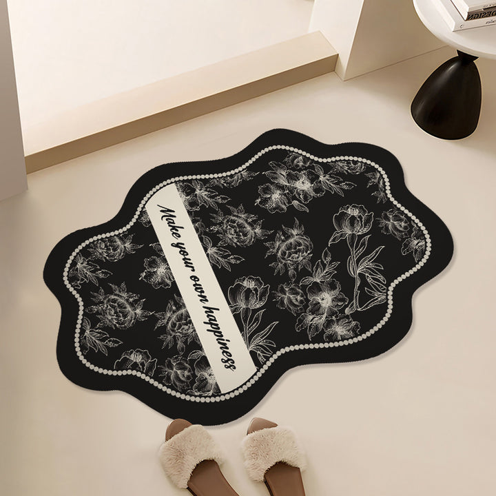 Decorative Motivational Bath Mat