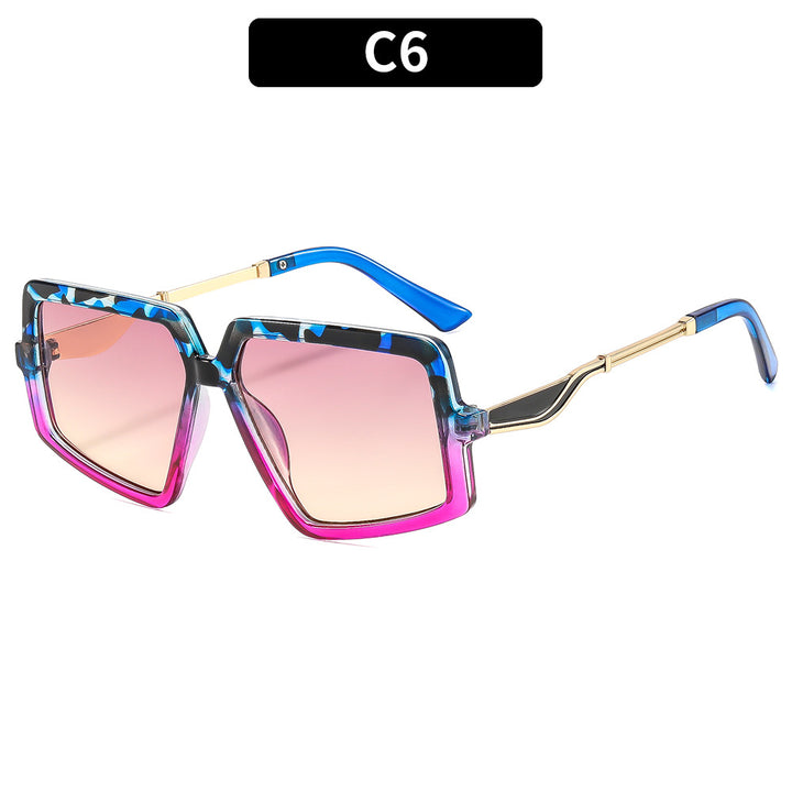 Bold Geometric Oversized Sunglasses