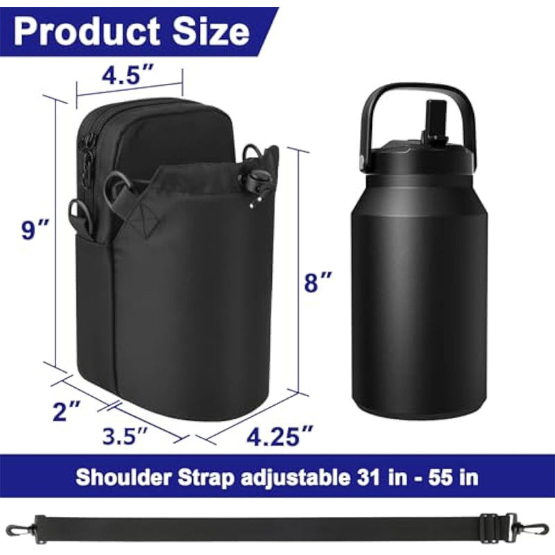 Multifunctional shoulder bag with water-repellent material Kalsten