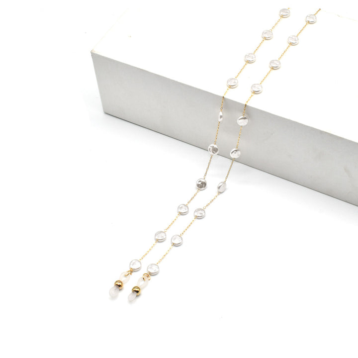 Elegant Pearl-Linked Eyewear Chain Kalsten 1786692184