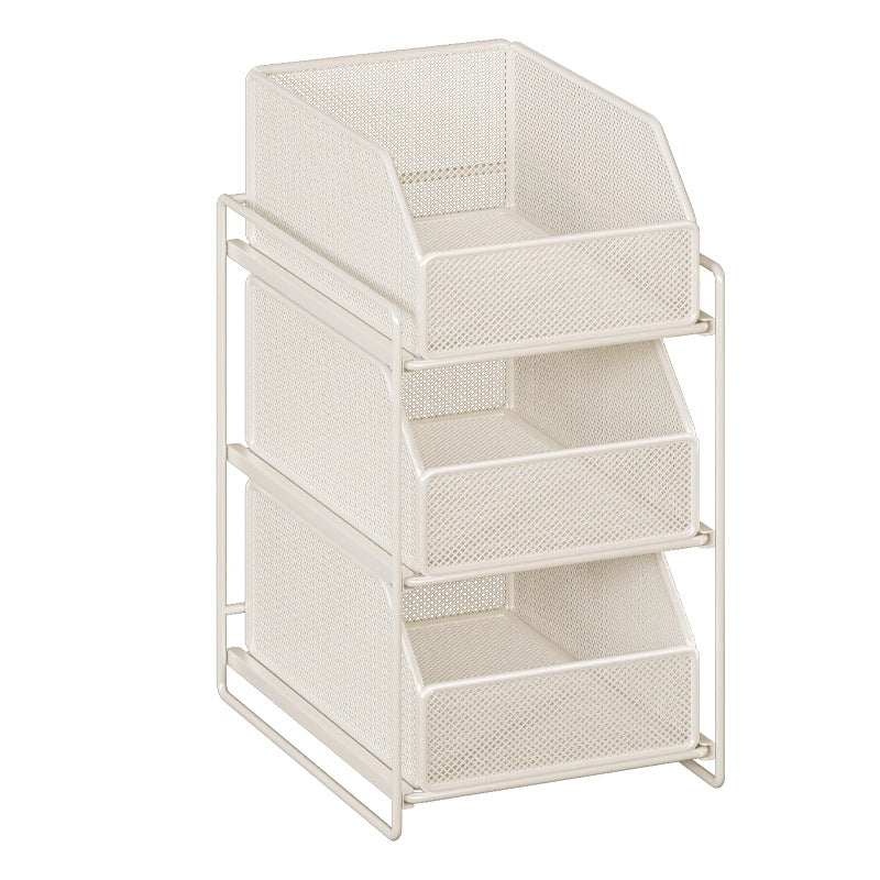 Vertical Mesh Under-Sink Pull-Out Storage Organizer Tower
