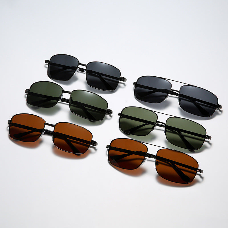 Retro-Inspired Shield Design Sunglasses Kalsten