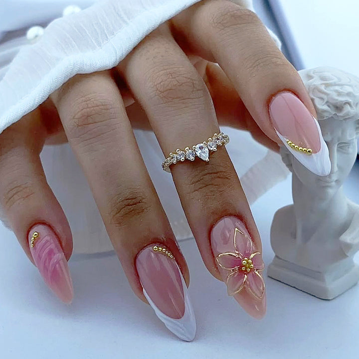 Decorative Premium Press-On Nail Art Set kalsten