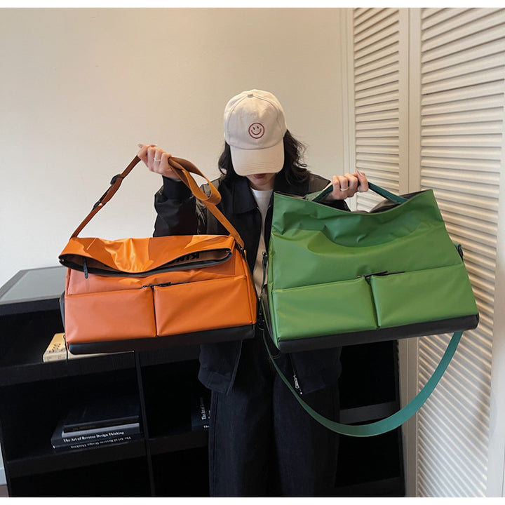 Multi-Pocket Waterproof Messenger Bag Kalsten